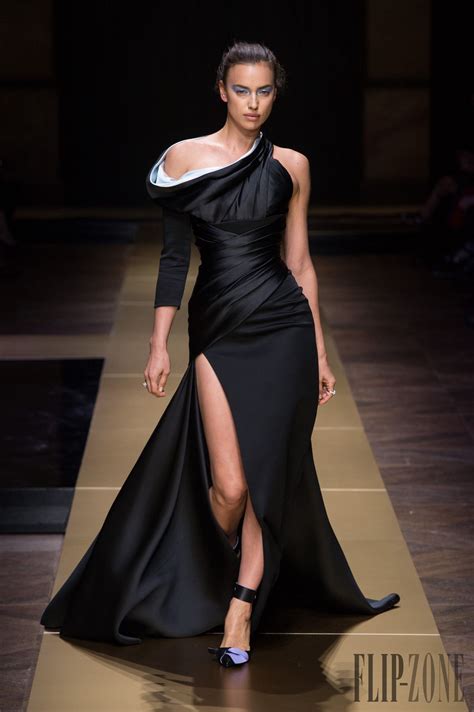 versace gown black.